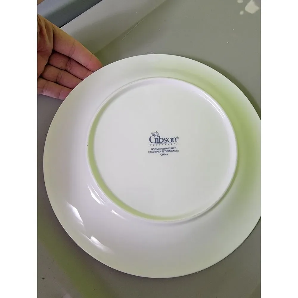 Gibson Housewares Replacement Plate White 10.5